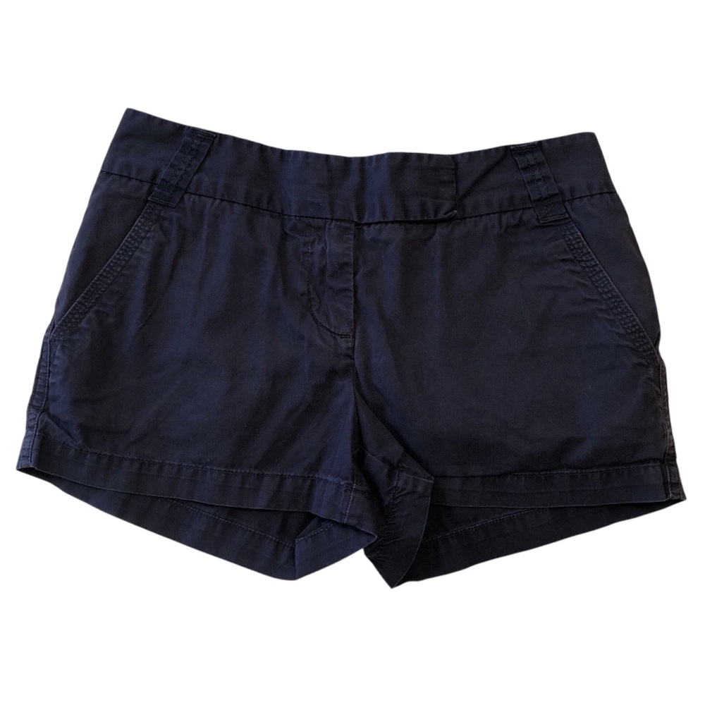 J. Crew Navy Cotton Chino Bermuda Shorts